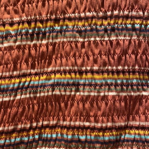 ✨Wild Fable Striped Smocked Crop Top - Picture 3 of 4